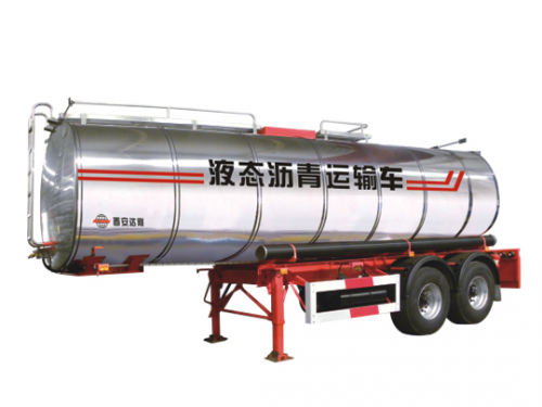 半掛式液體瀝青運輸車